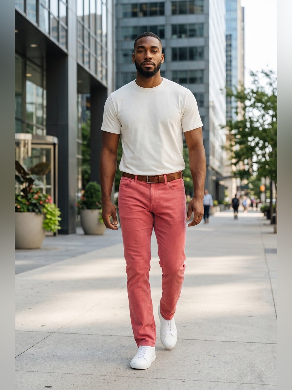 Joe's Jeans Red Skinny Denim